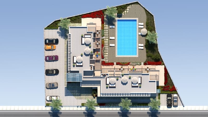 Site Plan – North Cyprus Estate Agents